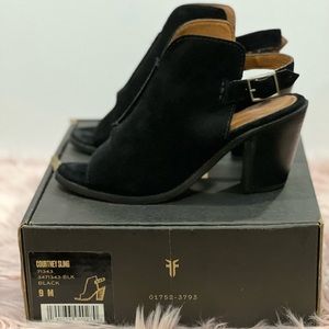Frye Courtney Suede Sling 9